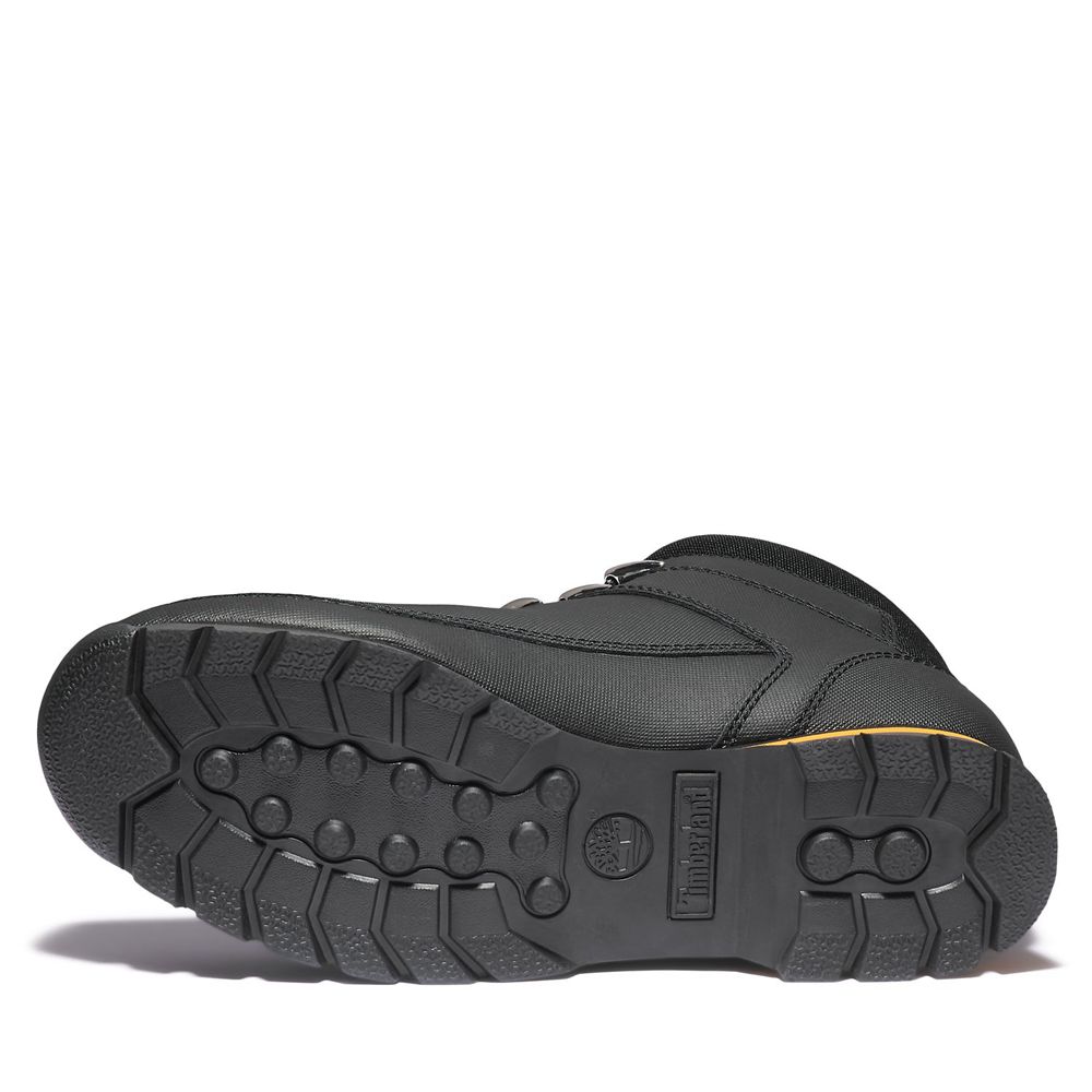 Botas de Montaña Timberland Hombre Euro Sprint Mid Negras - Chile WIV-852061